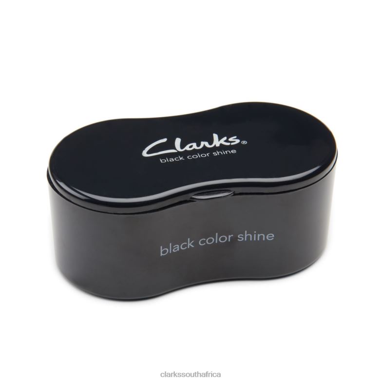 Black Shine Sponge Black Clarks 840406404 Accessories Clarks Black