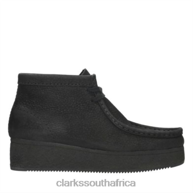 Black Nubuck Wallabee Wedge Clarks 840404164 Unisex Clarks Black Nubuck