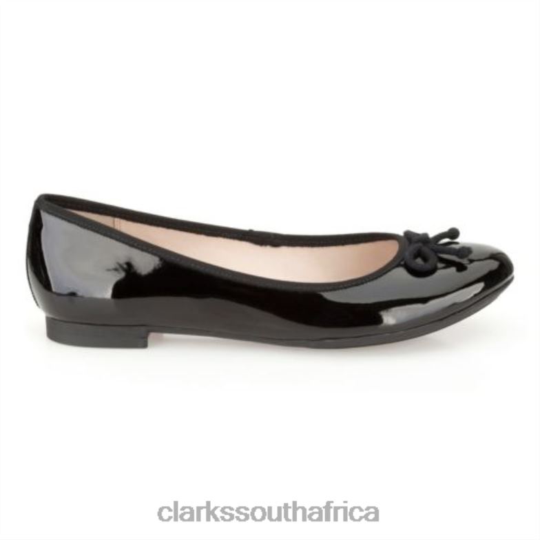 Clarks Carousel Ride Black Patent 840404082 Unisex Clarks Black Patent