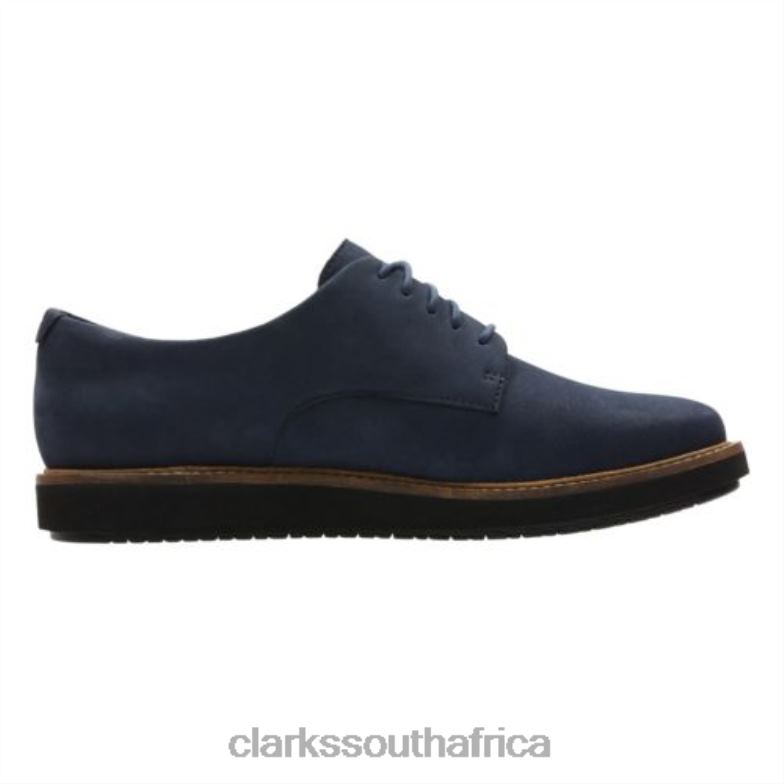 Glick Darby Clarks Navy 840404053 Unisex Clarks Navy