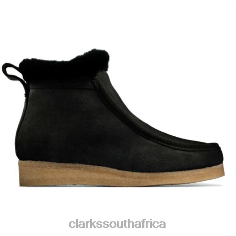 Wallabee Frost Clarks Black Sde 840404165 Unisex Clarks Black Sde