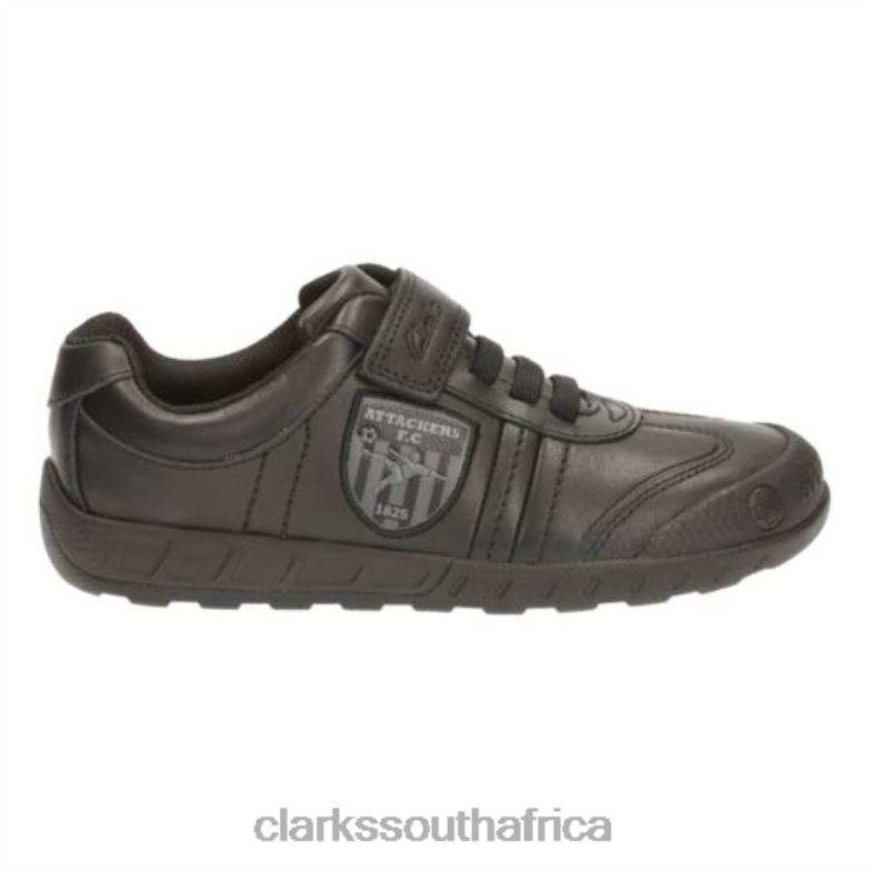 Black Clarks Leaderplay Inf G Fit 840404915 Kids Clarks Black