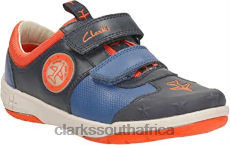 Clarks Jetsky Buzz Boys Casual Infant Trainers 840402616 Kids Clarks