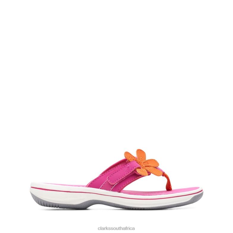 Pink Clarks Brinkley Arla K Pink 840406848 Kids Clarks Pink