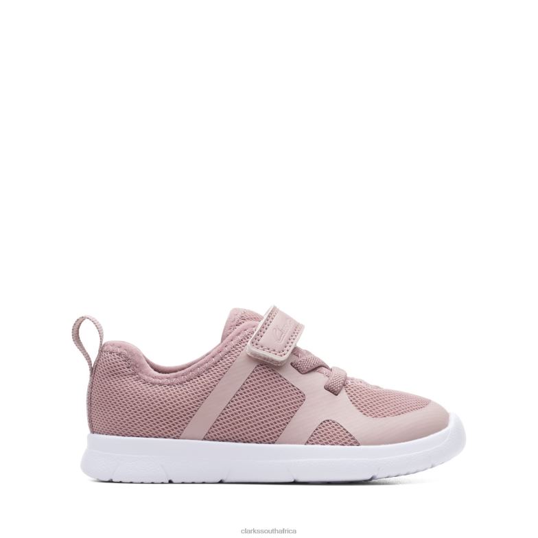 Ath Flux T Clarks Pink 840403781 Kids Clarks Pink