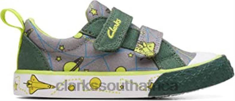 Foxing Lo Toddler Textile Canvas Rey Clarks 84040967 Kids Clarks