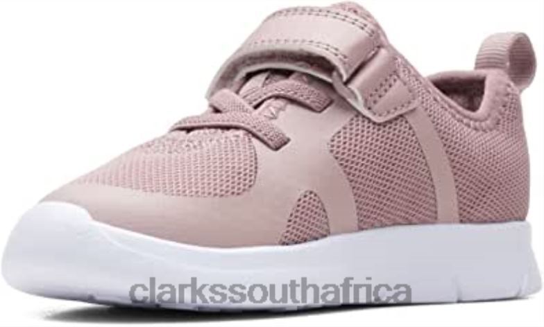 Ath Flux Kid Textile Shoes Pink Clarks 84040277 Kids Clarks