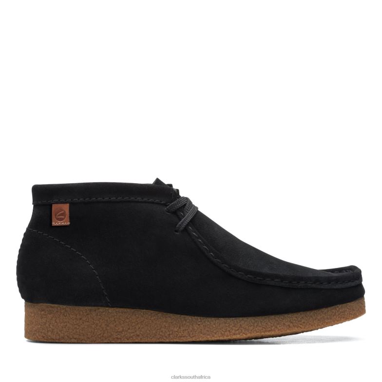 Black Suede Shacre Boot Clarks 840403628 Men Clarks Black Suede