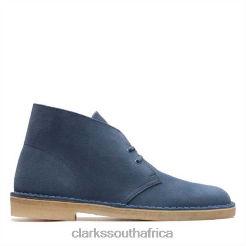 Clarks Blue Desert Boot 840404377 Men Clarks Blue