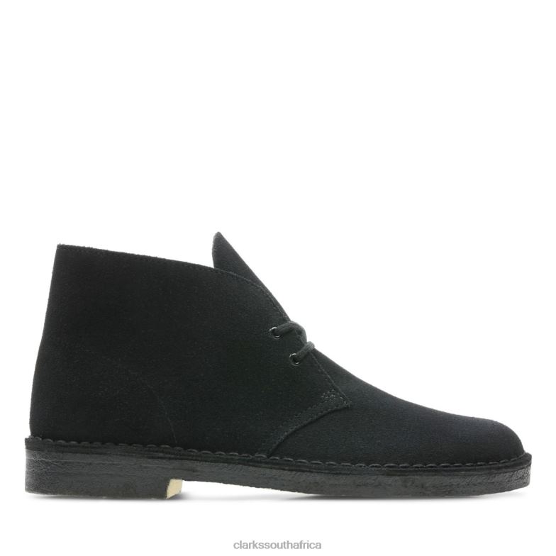 Desert Boot Black Suede Clarks 840406711 Men Clarks Black Suede