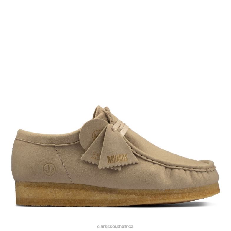 Sand Vegan Clarks Wallabee 840403624 Men Clarks Sand Vegan