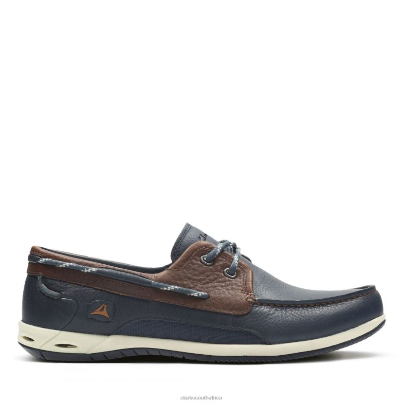 Clarks Orson Harbour Multicolour Leather 840403762 Men Clarks Multicolour Leather