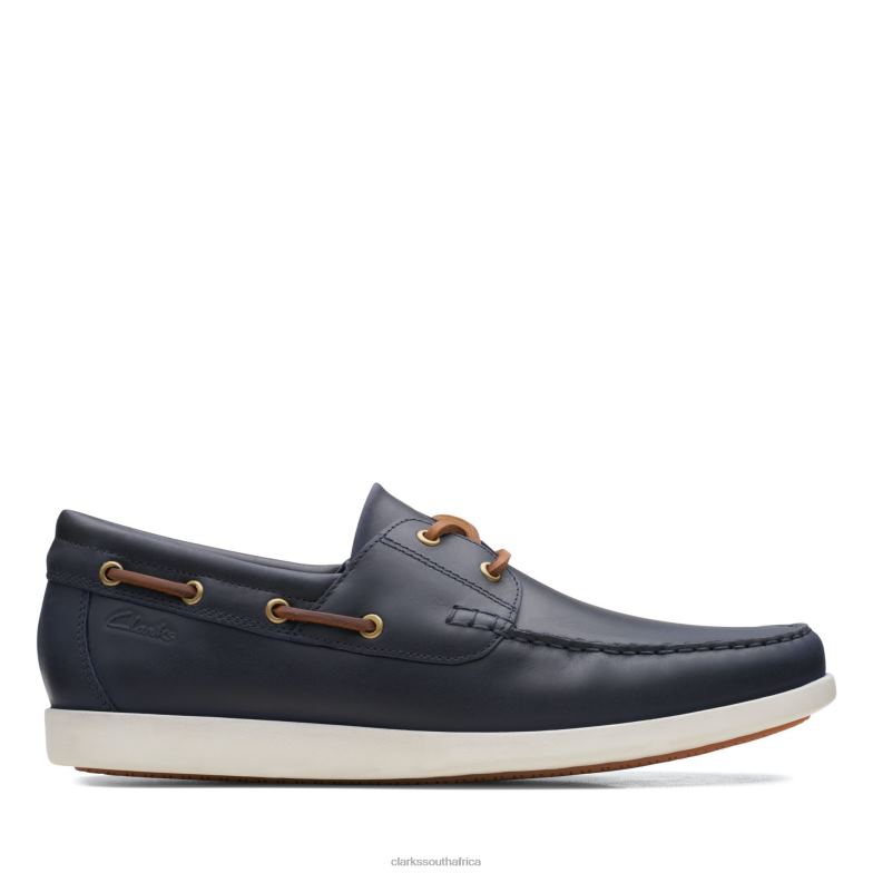 Ferius Coast Dark Blue Clarks 840403686 Men Clarks Dark Blue