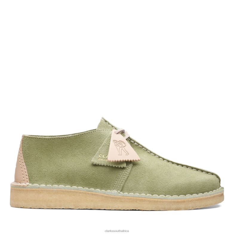 Clarks Desert Trek Pale Green 840403746 Men Clarks Pale Green