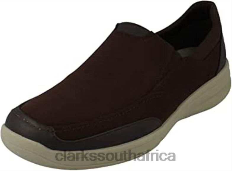 Clarks Men's Stepstrolledge Loafers Brown 84040946 Men Clarks Brown