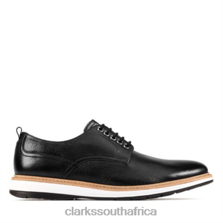 Chantry Walk Clarks Black Leather 840404453 Men Clarks Black Leather