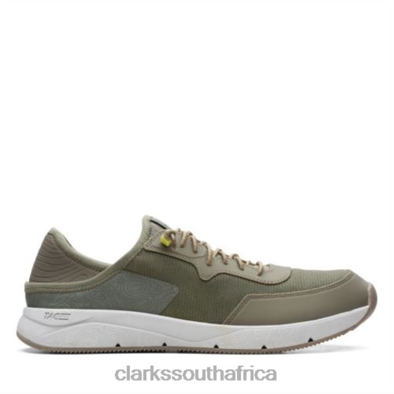 Clarks Olive Combi Davis Low 840404465 Men Clarks Olive Combi