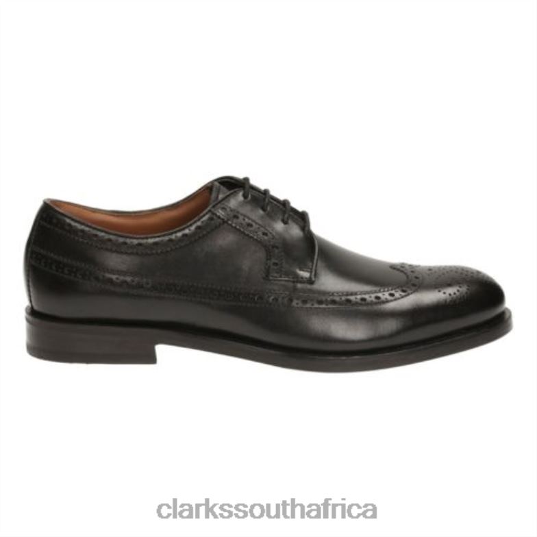 Coling Limit Clarks Black Leather 840404517 Men Clarks Black Leather