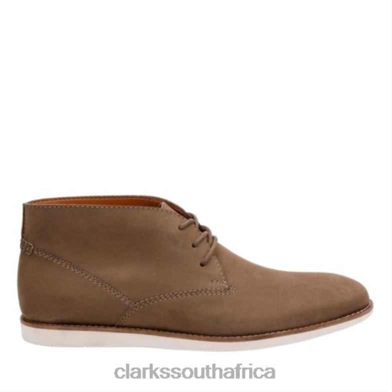 Franson Top Clarks Brown Nubuck 840404541 Men Clarks Brown Nubuck