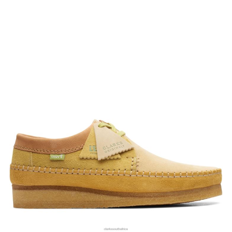 Weaver Yellow Clarks 840403654 Men Clarks Yellow