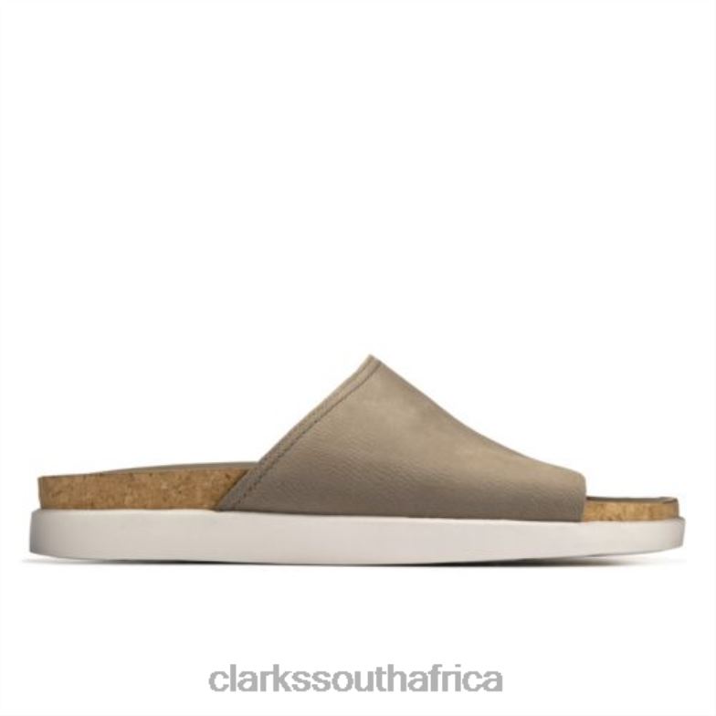 Clarks Sage Nubuck Sunder Slide 840404417 Men Clarks Sage Nubuck