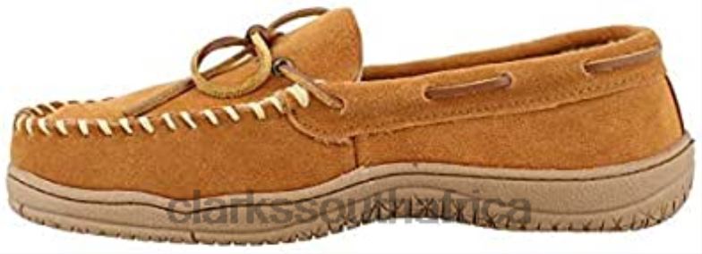 Cinnamon Clarks Men's Moccasslipper 8404027 Men Clarks Cinnamon