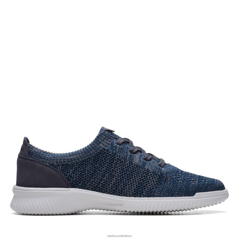 Donaway Knit Clarks Navy Knit 840403685 Men Clarks Navy Knit