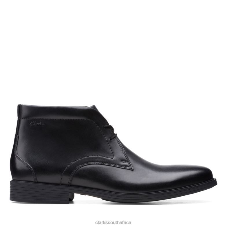 Black Clarks Whiddon Mid Black 840406736 Men Clarks Black