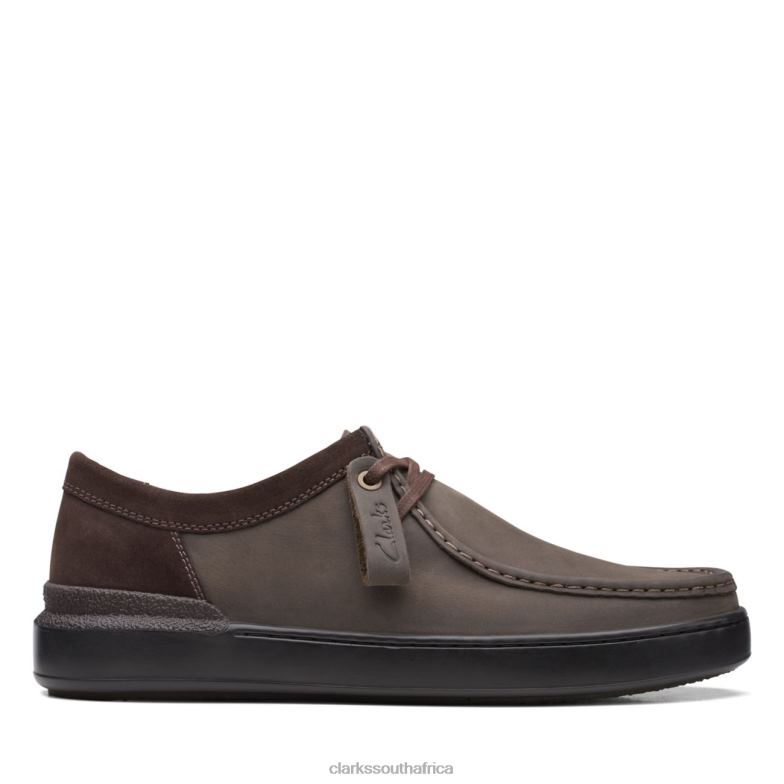 Brown Clarks Court Lite Wally Brown 840405555 Men Clarks Brown