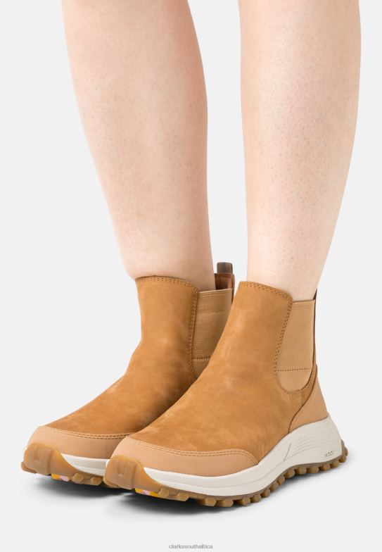 Atltrekupwp Ankle Boots Clarks Light Tan 840407079 Unisex Clarks Light Tan