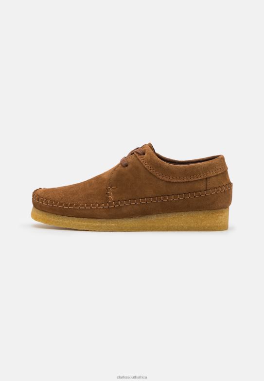 Cola Clarks Weaver Casual Lace-Ups 840407128 Unisex Clarks Cola