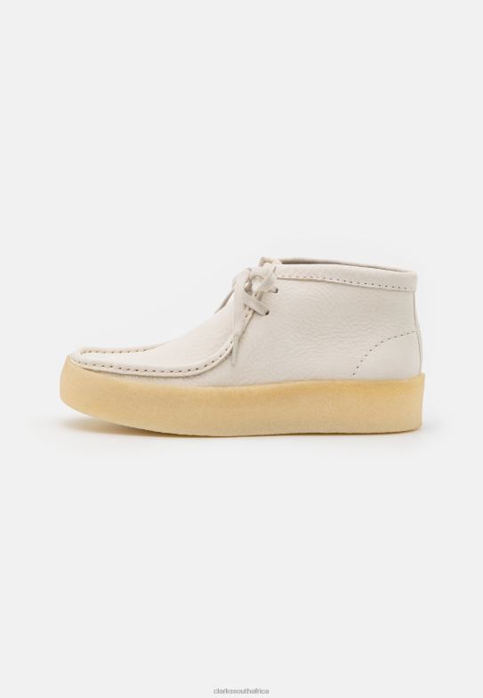 White Clarks Wallabee Cup Casual Lace-Ups 840406923 Unisex Clarks White