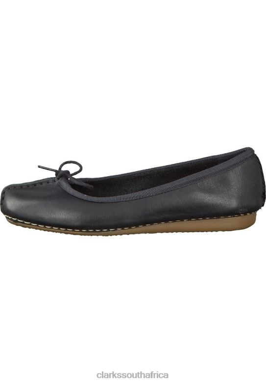 Black Clarks Freckle Ice Ballet Pumps 840407059 Unisex Clarks Black