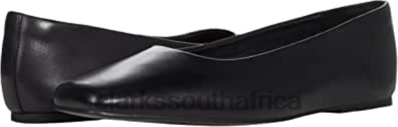 Black Leather Clarks Pure Ballet 2 84040147 Unisex Clarks Black Leather