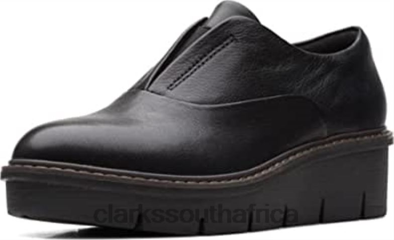 Clarks Airabell Sky Black Leather 8404098 Unisex Clarks Black Leather