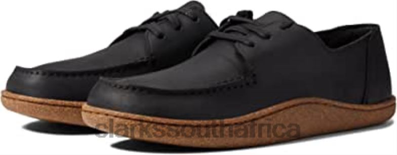 Clarks Black Nubuck Pilton Lace 84040769 Unisex Clarks Black Nubuck