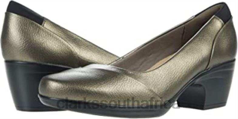 Clarks Emily Alexa Metallic Synthetic 840402984 Unisex Clarks