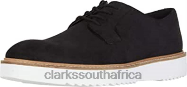 Clarks Ernest Walk Black Suede 840401018 Unisex Clarks Black Suede