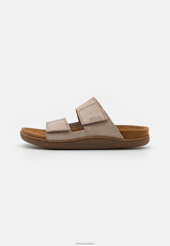 Pilton Strap Mules Clarks Sand 840407109 Unisex Clarks Sand