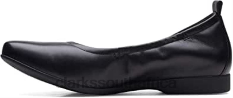 Un Darcey Vibe Clarks Black Leather 84040575 Unisex Clarks Black Leather