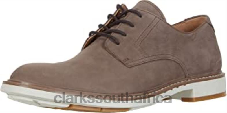 Un Elott Lace Clarks Taupe Nubuck 840401389 Unisex Clarks Taupe Nubuck