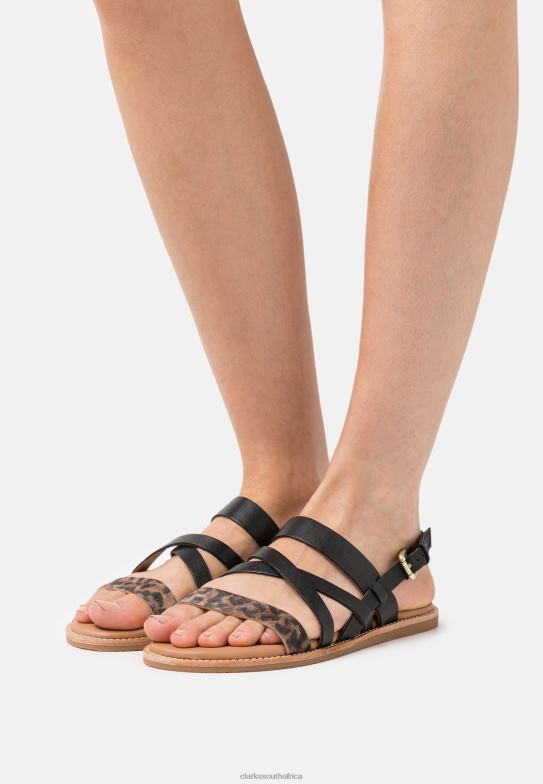 Black Clarks Karsea Sun Sandals 840406907 Unisex Clarks Black