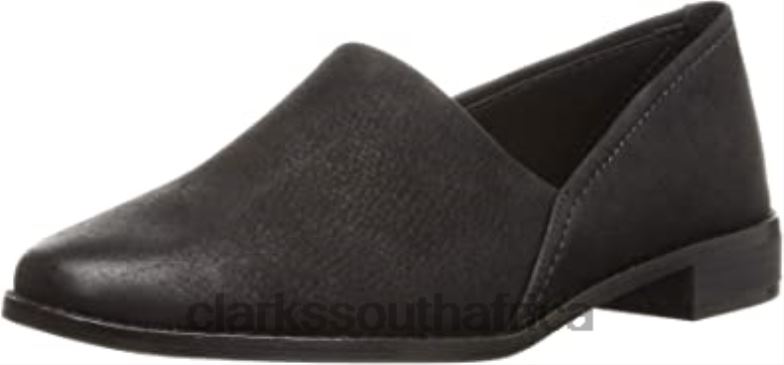 Pure Easy Leather Shoes Black Clarks 840402668 Unisex Clarks