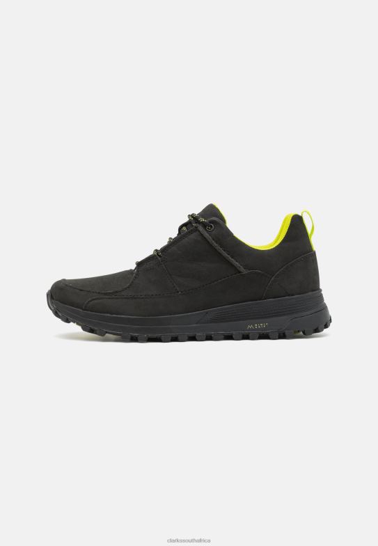 Black Clarks Trek Run Trainers 840407096 Unisex Clarks Black