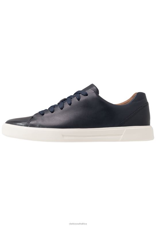 Clarks Navy Un Costa Lace Trainers 840407105 Unisex Clarks Navy