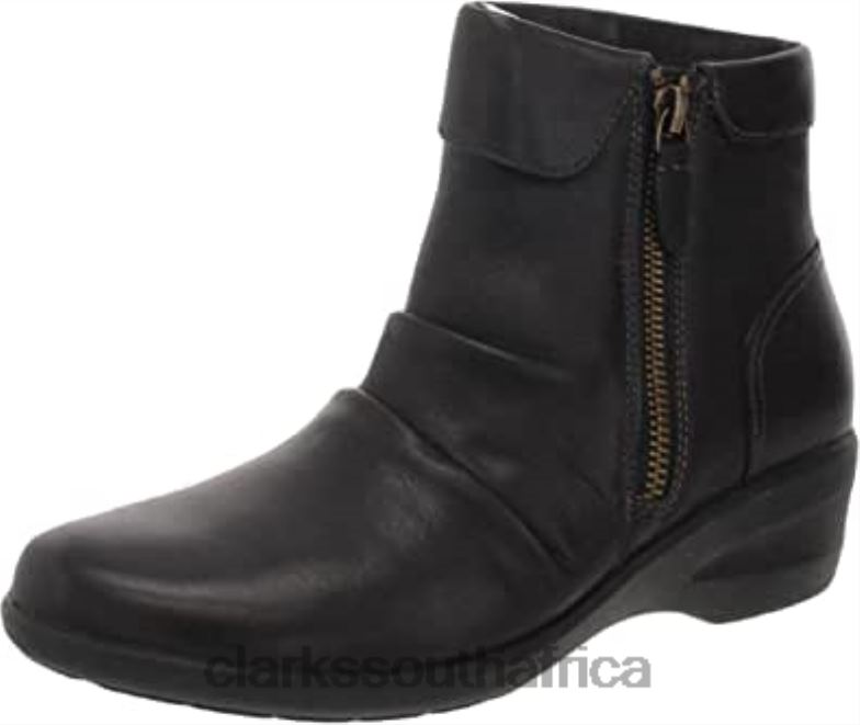 Women Clarks Rosely Zip Boots 84040102 Women Clarks