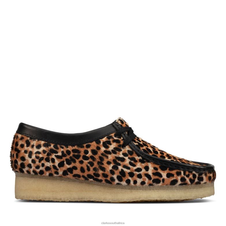 Clarks Leopard Print Wallabee 840403209 Women Clarks Leopard Print