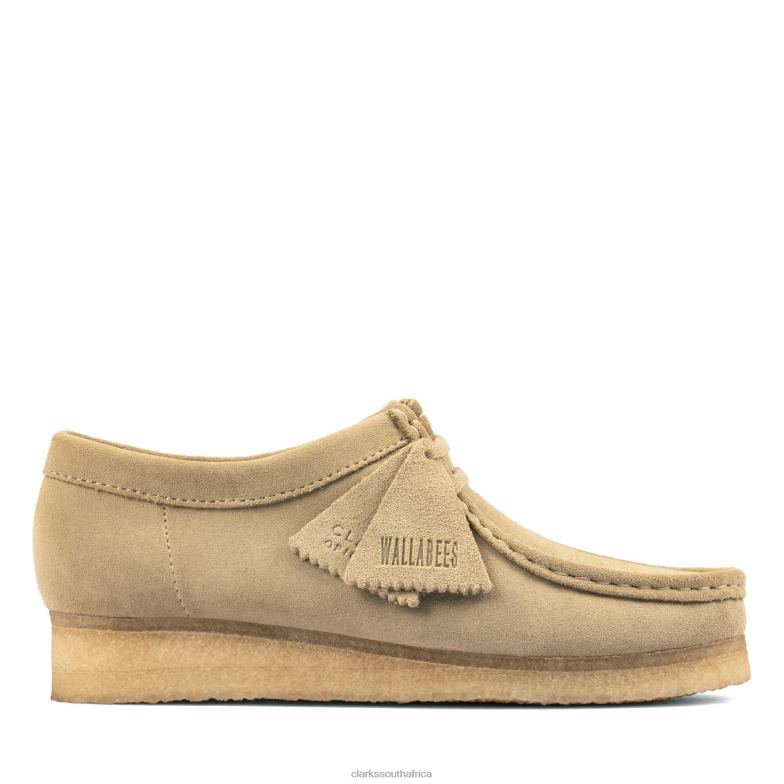 Clarks Maple Suede Wallabee 840403025 Women Clarks Maple Suede