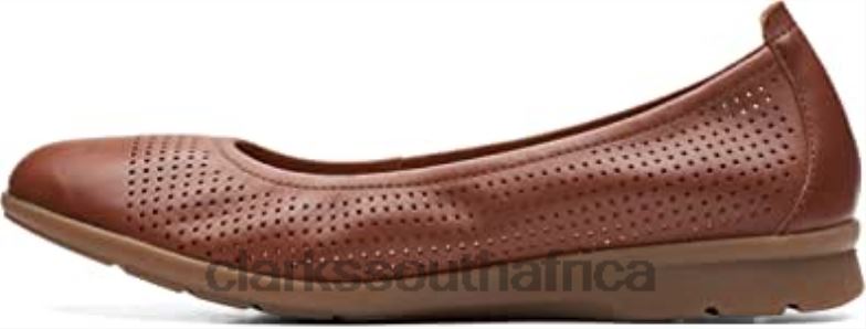 Women's Jenette Ease Ballet Flat Clarks 840401919 Women Clarks