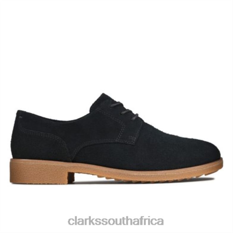 Black Suede Clarks Griff Lane 840403880 Women Clarks Black Suede